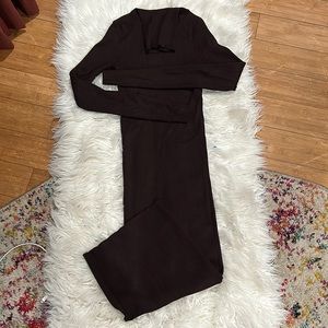 Sweater midi dress